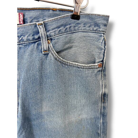 Levi’s Mens Light Wash Straight Fit 505 Jeans, Blue, size W38xL29 - Picture 5 of 16
